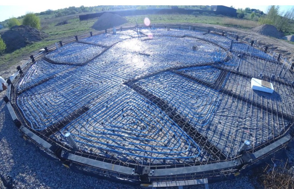 GEODOMAS metalinio kupolo karkaso surinkimas